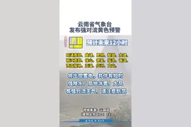云南省气象台2022年7月5日12时30分发布强对流黄色预警。你所在的区域下雨了吗？#暴雨⛈ #天气 #昆明的天气说变就变  视频封面