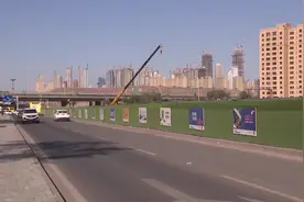 乌鲁木齐新医路西延新建工程与管廊工程加快施工