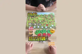 策略2人游戏，萝卜保卫战战，黑兔拔萝卜，白兔守护萝卜…#益智玩具 #桌游视频封面