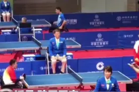 陕西某残疾人乒乓比赛一位选手“一招鲜”，打的对手没脾气！#实力 视频封面