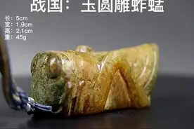 578期: 战国玉圆雕蚱蜢 #化蝶 #古玉 #高古玉视频封面