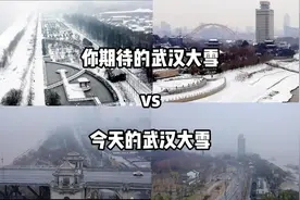 你期待的2022武汉大雪VS现实的武汉大雪。 #武汉下雪了视频封面