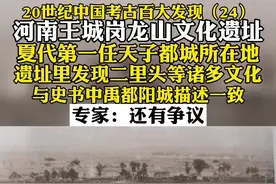 #夏朝 王城岗遗址的地望与文献记载中的“禹居阳城”相符。对探索夏文化有极其重要的价值。视频封面