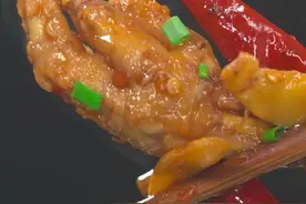 在家要如何才能做出宵夜店那种软糯又入味的姜辣鸡爪呢？#家常菜 #美食视频封面