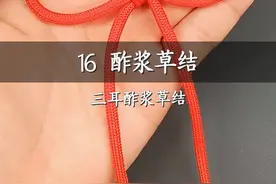 第16节 酢浆草结-山姐儿手工中国结编绳基础  #山姐儿手工视频封面