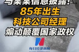 身份信息披露！#马某某为85年出生科技公司经理 建非法“组织”颠覆国家政权视频封面