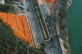 305省道桐庐-富阳交界处节点工程:上港隧道，即将实现通车，打通桐庐-富阳“断头路”#航拍 #无人机 带你看#桐庐 #风景 视频封面