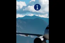 《向往神鹰》里其中有一句说到是仙女般的空中小姐翩翩而降视频封面
