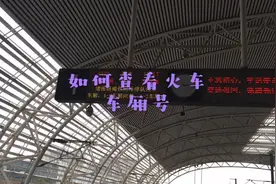 如何查看火车车厢号？#旅行 #火车 #坐火车视频封面