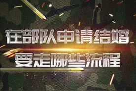 在部队申请结婚，要走哪些流程#结婚 #涨知识 #幸福 #生活 #入伍参军 视频封面