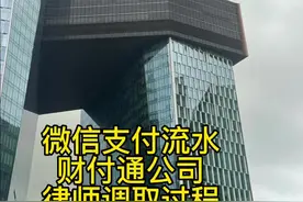 深圳腾讯调取微信支付流水 律师实务#车律师 #微信支付视频封面