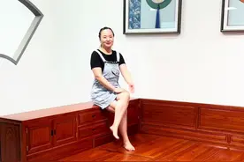 北方榆木东北大炕床#榆木家具 #榫卯结构 #榻榻米