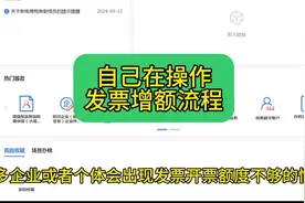 发票开具额度不够，调整发票开票额度流程#会计实操 #干货分享