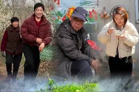 三月三是民间传统吃荠菜花煮鸡蛋日子，你们那里三月三吃荠菜煮鸡蛋吗？祝家人们平安喜乐#我的乡村生活 #三月三荠菜花煮鸡蛋 #乡村守护人 #民间传统美食 #婆媳@抖音 创 作者 @抖音热点视频封面
