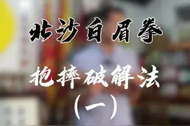 想学白眉拳吗？我教你啊—岭南白眉拳的基础“抱摔破解法”#武术#白眉拳#非遗传承