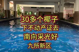三亚租房太贵？九所新区30多万买70年产权房，南向采光好视频封面