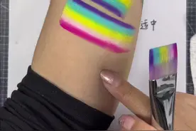 纯干货❤️彩虹盘取色教程！儿童面部彩绘零基础取色教程。#脸部彩绘 #排笔彩绘 #脸部彩绘哪里可以学 #彩绘 #脸部彩绘教程入门零基础视频封面