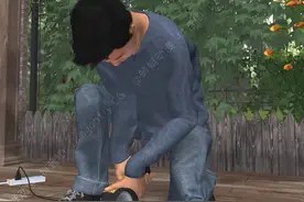 血的教训：角磨机装木工锯片 #角磨机视频封面