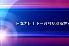 日本为何上下一致敌视穆斯林？#穆斯林视频封面