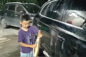 两个小宝帮我洗车###孩子的童年视频封面