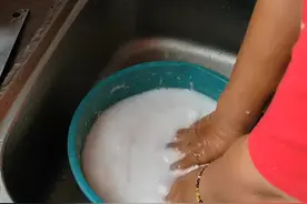 #搅团鱼鱼 #家常搅团简单做法 #这一碗好过瘾 #味道美极了