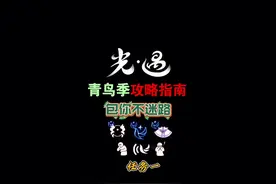 青鸟季任务攻略指南。#光遇 #光遇青鸟季 #光遇云野追光