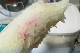 电饭锅里剩米饭变粉色，千万不能吃！网友：米饭连锅速速扔掉 来源:#小羊拍客 #春节剩菜剩饭能放多久 #剩饭有危害吗 #粉色米饭视频封面