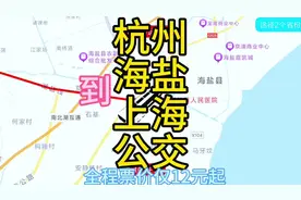杭州到上海的公交来了，全程220公里票价仅12元起，旅游新体验视频封面