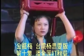 金瓶梅台湾杨思雯版 #一个片段看完一整部剧 #影视剪辑片段视频封面
