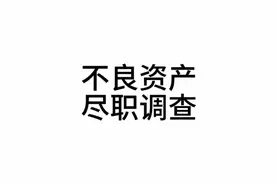 不良资产尽职调查#不良资产处置 #金融常识 #银行贷款视频封面
