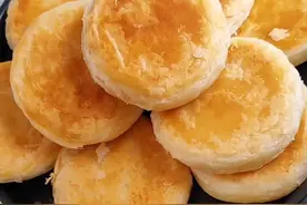 #糖酥饼#空心糖酥饼