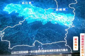 百色市百东新区成立之初的规划视频，现在新区的项目越来越多了视频封面