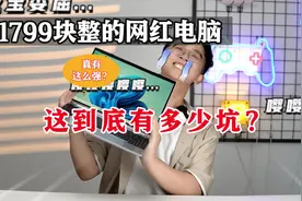 1799块整的万元笔记本电脑，这是什么祸？！#开箱 #玩转数码视频封面