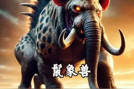 动物融合第38期，鬣狗融合狮子=狗象，视觉冲击满满#视觉冲击 #动物融合视频封面