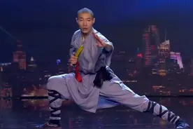 中国少林武僧 展示功夫征服美国观众 #格斗 #运动 #功夫视频封面