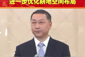自然资源部部长 关志鸥：合理调入+有序调出，进一步优化耕地空间布局#2025全国两会 #部长通道视频封面
