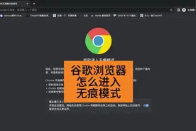 谷歌浏览器GoogleChrome怎么打开无痕模式？#google #Chrome视频封面