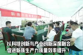 以科技创新与产业创新深度融合促进新质生产力质量效率提升！视频封面