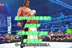 #wwe 盘点WWE体型最高的四位选手，每一位都是超两米高的巨人视频封面