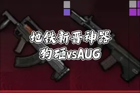 《地铁逃生狗砸和 AUG 对比》#和平精英地铁逃生