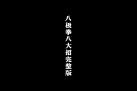 八极拳八大招完整版 #武当山 #八极拳视频封面