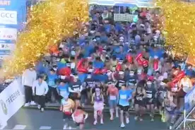 12月1日早上7点30分，伴随霍英东集团主席霍震霆先生鸣枪，副主席霍启刚先生领跑，2024广州南沙（湾区）半程马拉松燃情起跑！#马拉松 #广州南沙 #半程马拉松视频封面