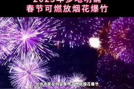 2025年多地明确可以燃放烟花🎆爆竹 #烟花爆竹 #春节视频封面