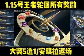 1.15号王者轮回所有奖励及价格，大奖5选1你会入坑吗？视频封面