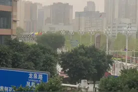完啦！真冲我们来啦，第一次见手机天气预报上有扬沙的举个手….#四川达州 #天气预报 #说变天就变天 #本地#沙尘暴入川视频封面