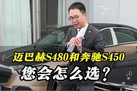 迈巴赫S480和奔驰S450，您会怎么选？#奔驰 #迈巴赫 #迈巴赫黄彬