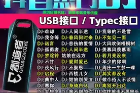 2024新款车载专用U盘热门DJ抖音新歌优盘mp34舞曲汽车音乐优盘USB