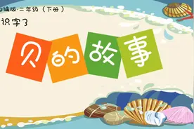 《贝的故事》生字词，二年级下册语文#生字词#二下语文 #贝的故事视频封面