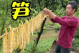 #农村生活 ，你们知道干笋怎么做最好吃吗？@谭希望 @小跟班视频封面