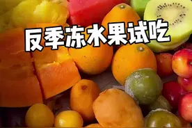 反季冻水果到底啥味啊？老嘟子冻了十种现在来试吃😄#冻水果 #冰冻水果 #反季水果 #声控 #解压视频封面